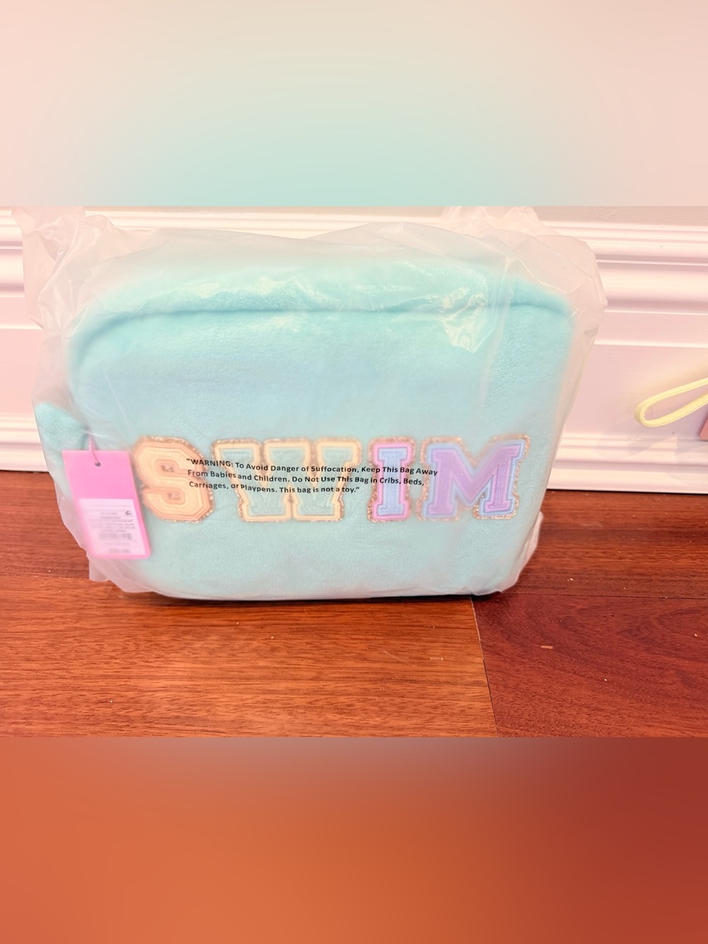 NWT Stoney Clover x Target Mint Terry SWIM Pouch